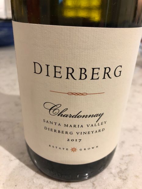 2017 Dierberg Chardonnay Dierberg Vineyard, USA, California, Central ...