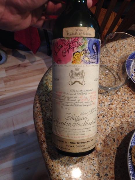Château Mouton Rothschild 1969 Chateau Mouton Rothschild , Red Wine , 1969 | Vintage Wine