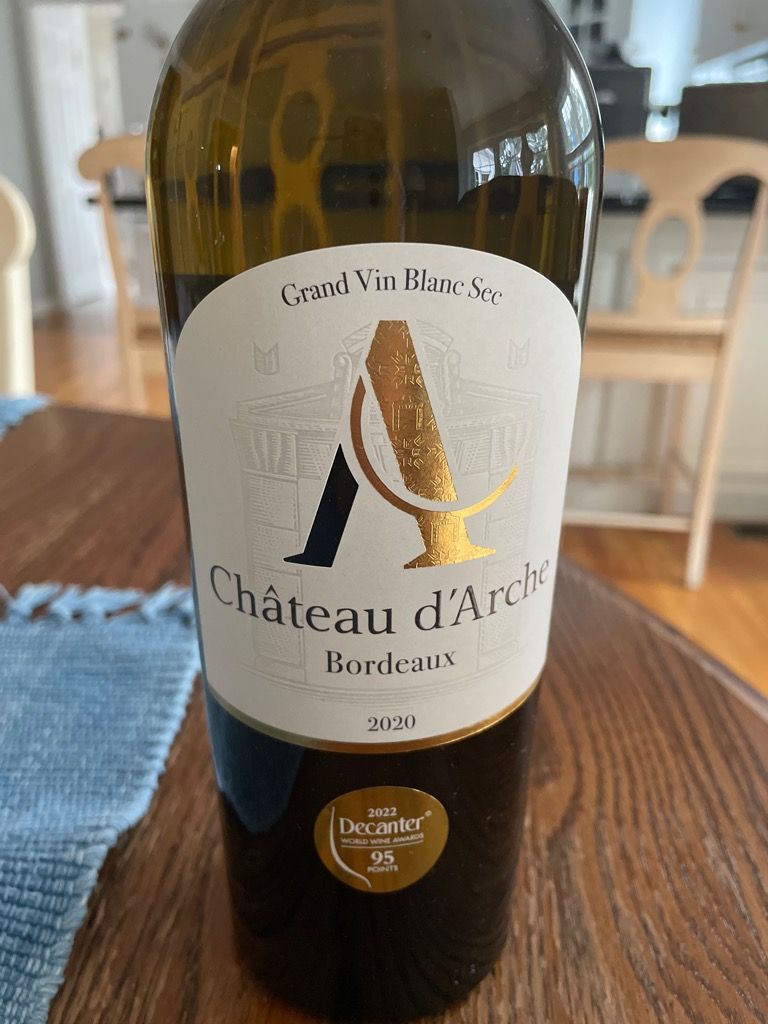 2016 Ch teau d Arche Bordeaux Blanc Sec CellarTracker