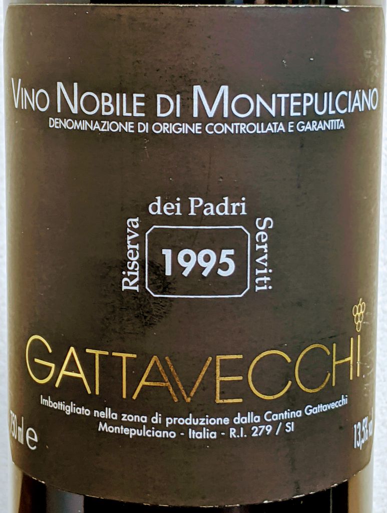 2009 Gattavecchi Vino Nobile di Montepulciano Riserva dei Padri