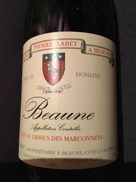 Domaine Pierre Labet 2017 Beaune Clos du dessus des Marconnets Rouge