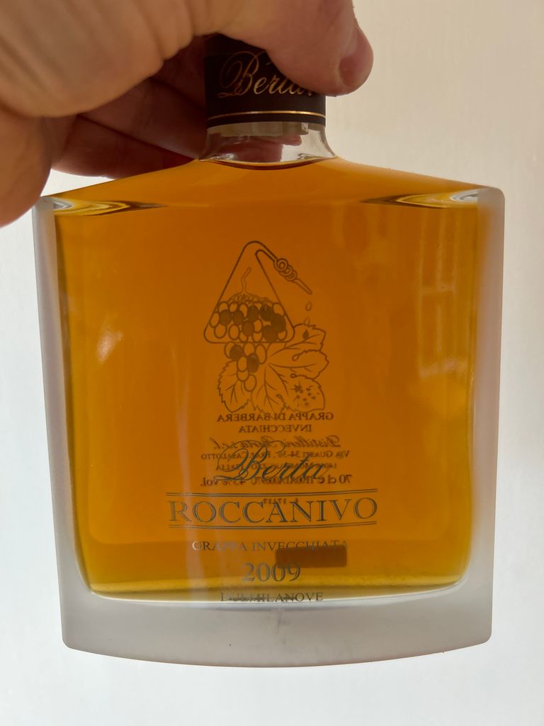 1994 Distillerie Berta Grappa Invecchiata Roccanivo, Italy, Piedmont ...