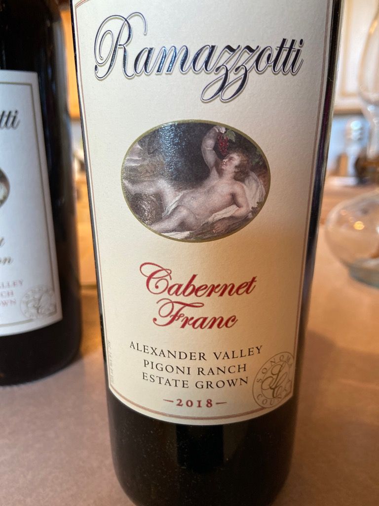 2018 Ramazzotti Wines Franc, USA, California, Sonoma County