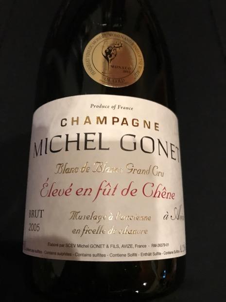 michel gonet champagne grand cru blanc de blancs eleve en fut de