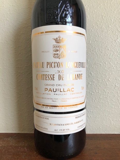 2000 Château Pichon Longueville Comtesse de Lalande - CellarTracker