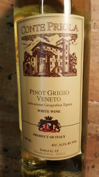 2014 Conte Priola Pinot Grigio Veneto IGT, Italy, Veneto, Veneto IGT ...