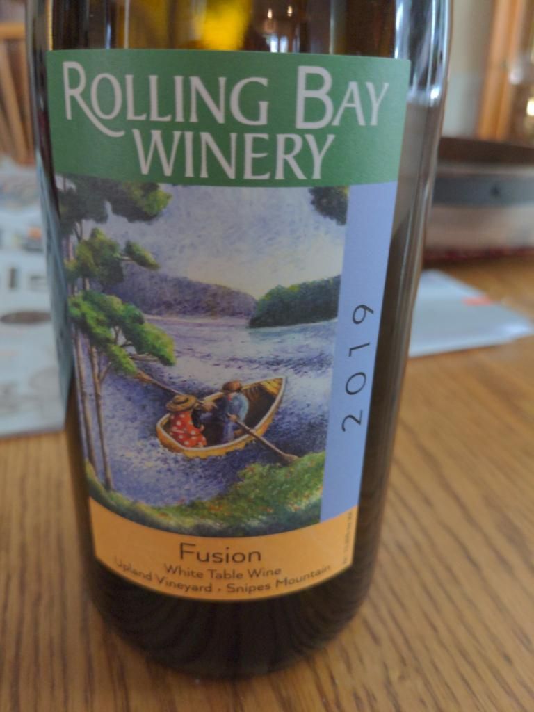 2020 Rolling Bay Winery Fusion Upland Vineyard, USA, Washington