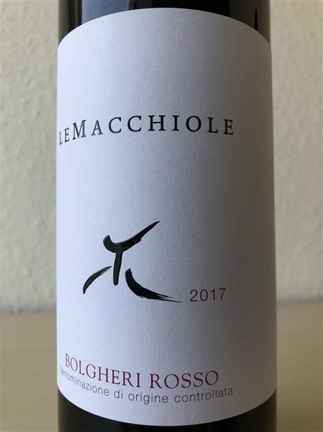 2015 Le Macchiole Bolgheri Rosso - CellarTracker