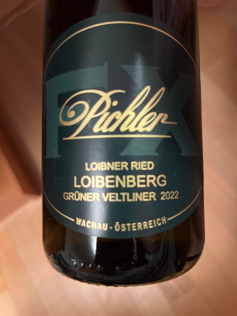 2022 Fx Pichler Grüner Veltliner Ried Loibenberg Austria Niederösterreich Wachau 4605