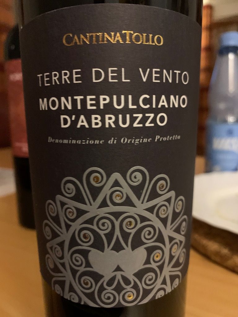 Cantina Tollo Montepulciano Montepulciano D Abruzzo Terre Del Vento Italy Abruzzi