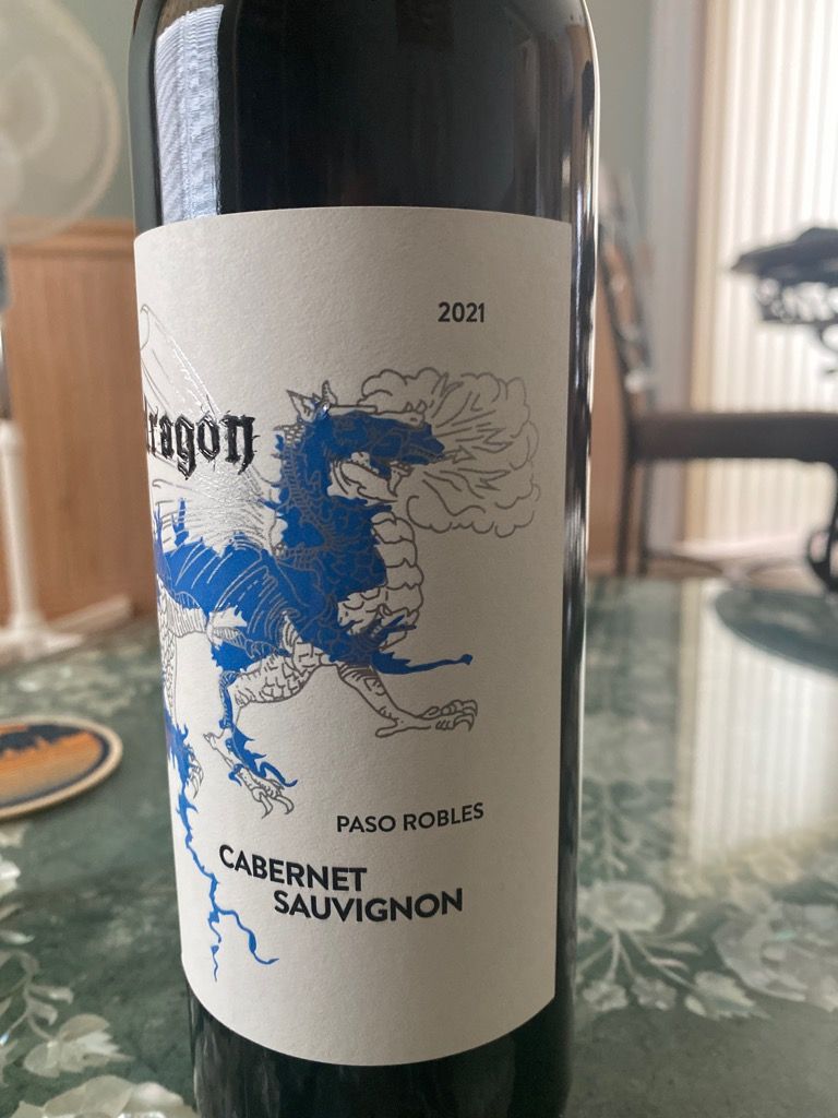 2021 Paso Dragon Sauvignon, USA, California, Central Coast, Paso Robles CellarTracker