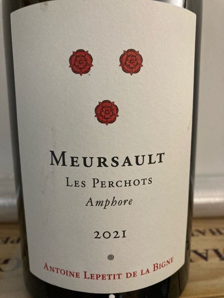 2021 La Pierre Ronde Meursault Les Perchots - CellarTracker