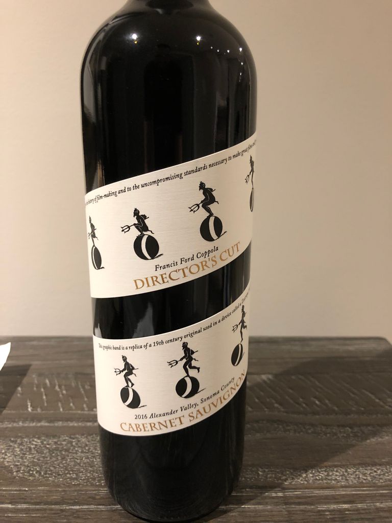 2016 Francis Ford Coppola Cabernet Sauvignon Director's Cut