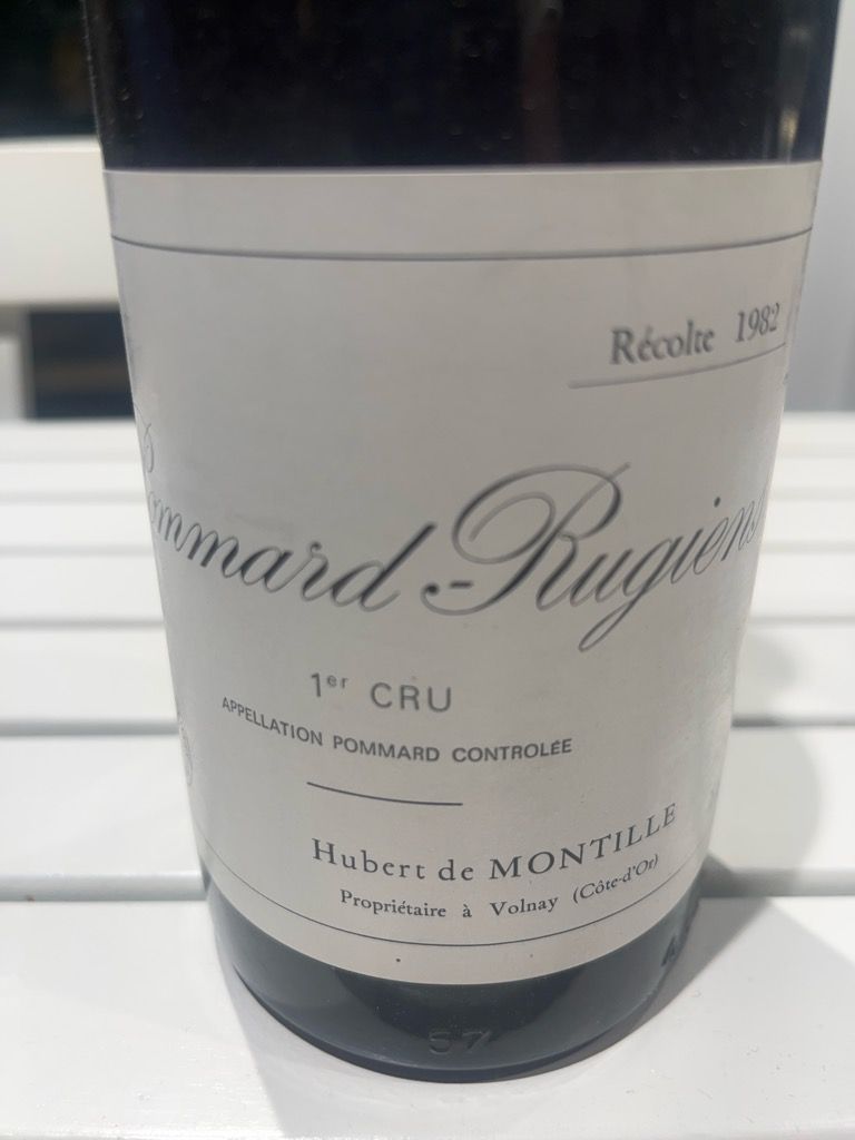 ワイン POMMARD 1978 1978 Domaine de Montille Pommard 1er Cru Les Rugiens - CellarTracker