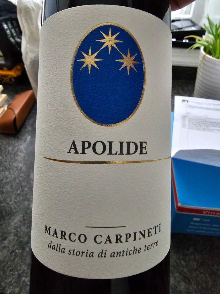 2012 Marco Carpineti Apolide, Italy, Latium, Lazio - CellarTracker