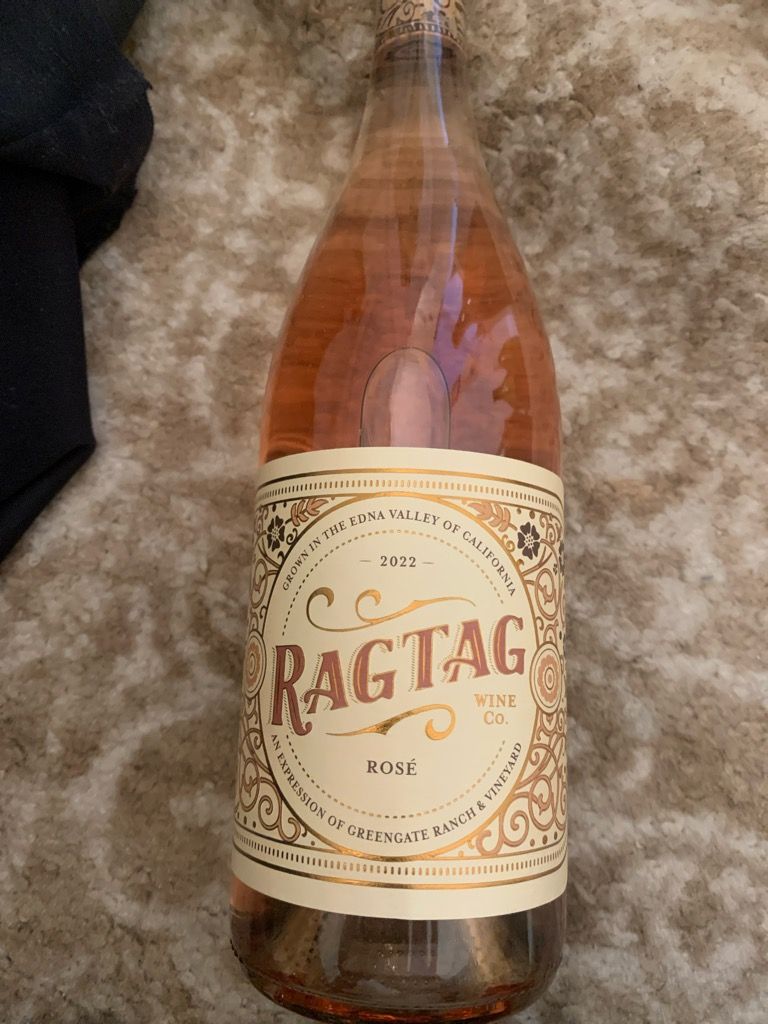 2022 Ragtag Wine Co. Pinot Noir Rosé Greengate Ranch & Vineyard, USA ...