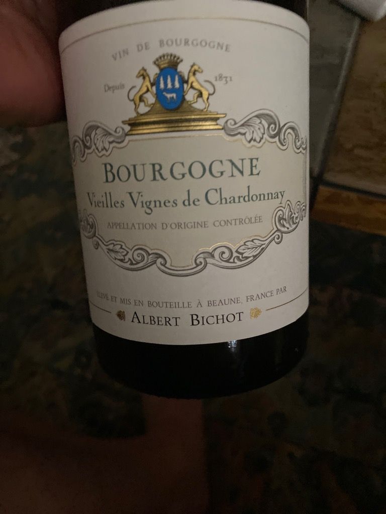 2020 Maison Albert Bichot Bourgogne Blanc Vieilles Vignes De Chardonnay 