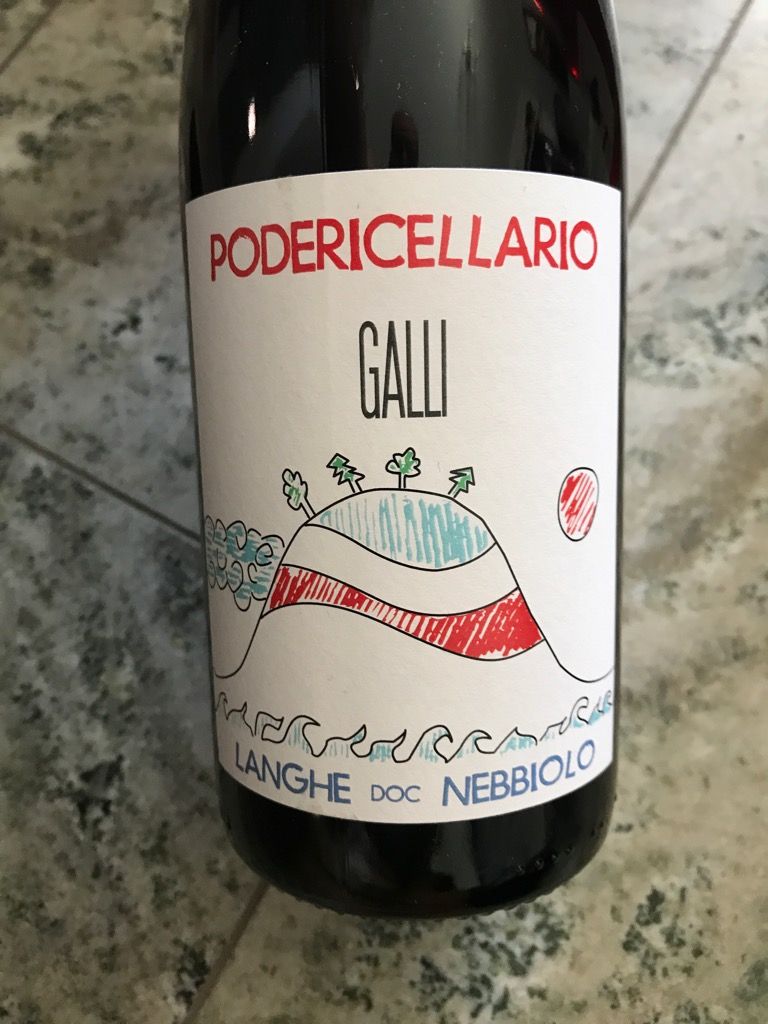 2020 Poderi Cellario Langhe Nebbiolo Galli Vineyard, Italy, Piedmont ...