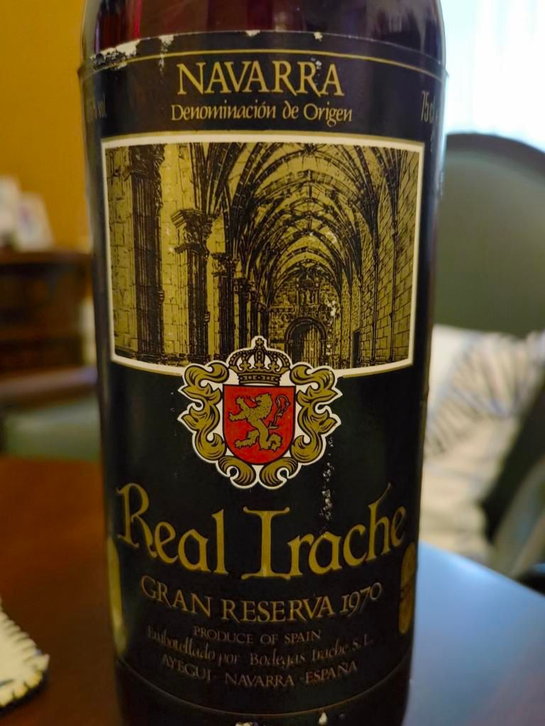 ワイン Real Irache Gran Reserva Irache 1973 1973 Bodegas Irache 'Real Irache' Gran Reserva, Navarra