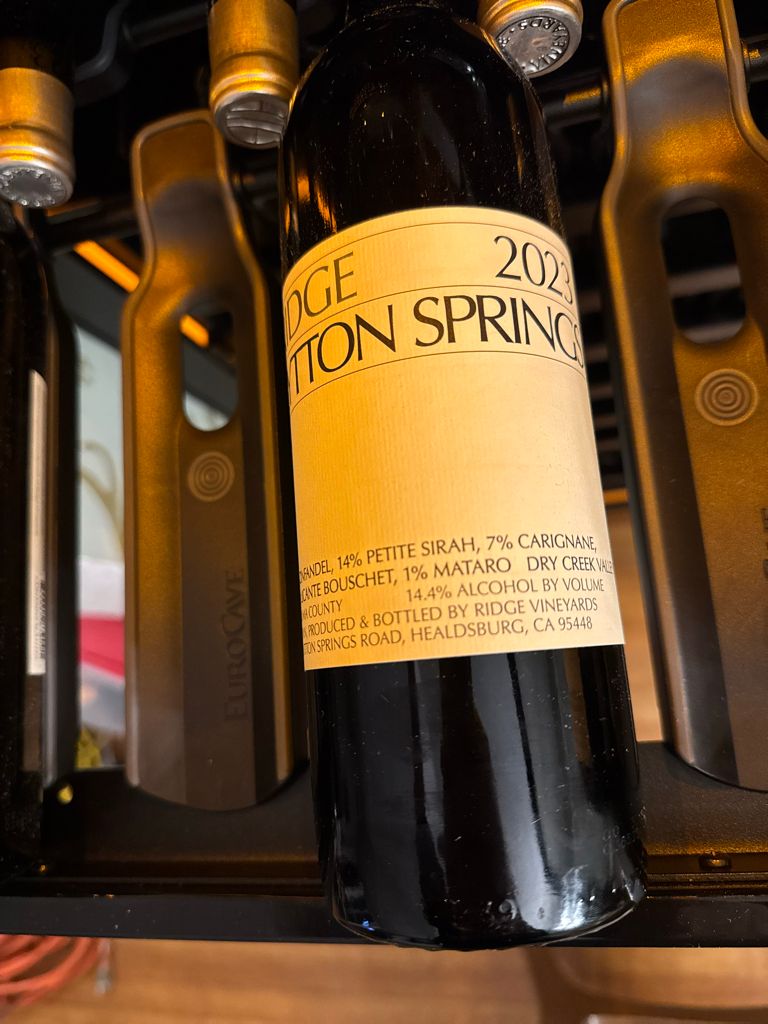 ワイン Ridge 2003 California Lytton Springs Ridge Lytton Springs Dry Creek Valley – Triangle Wine Company