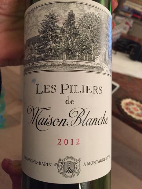 2011 Château Maison Blanche Les Piliers France Bordeaux