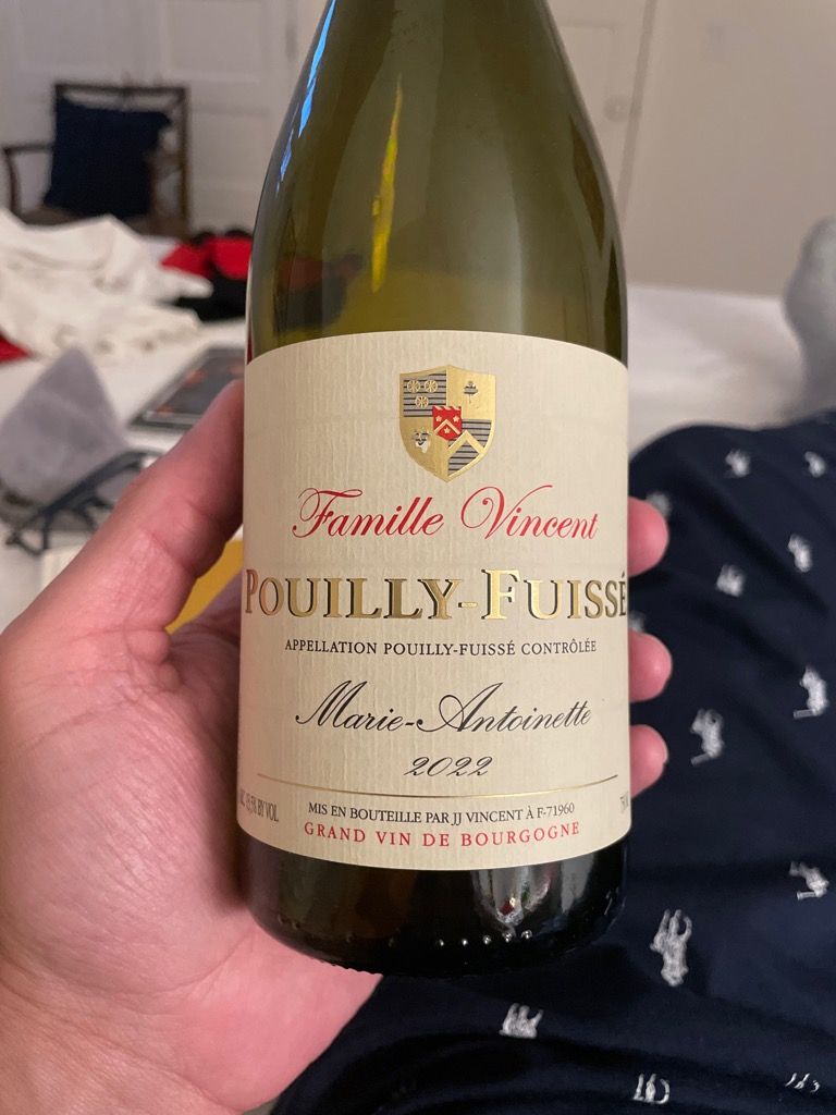 2022 Famille Vincent Pouilly-Fuissé Marie-Antoinette