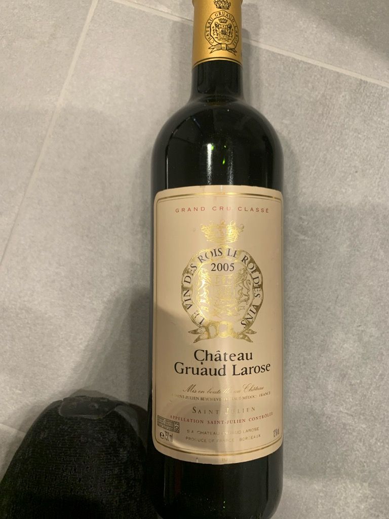 Chateau Gruaud Larose 1996 赤ワイン 750ml Château GRUAUD LAROSE 1996 – Saint Julien | meilleur prix