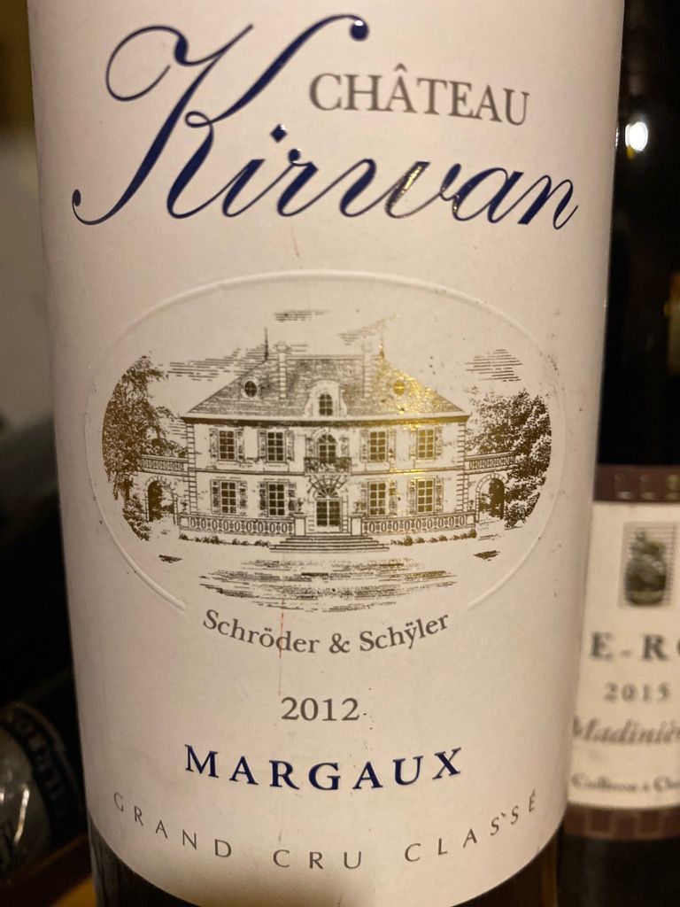 2012 Château Kirwan - CellarTracker