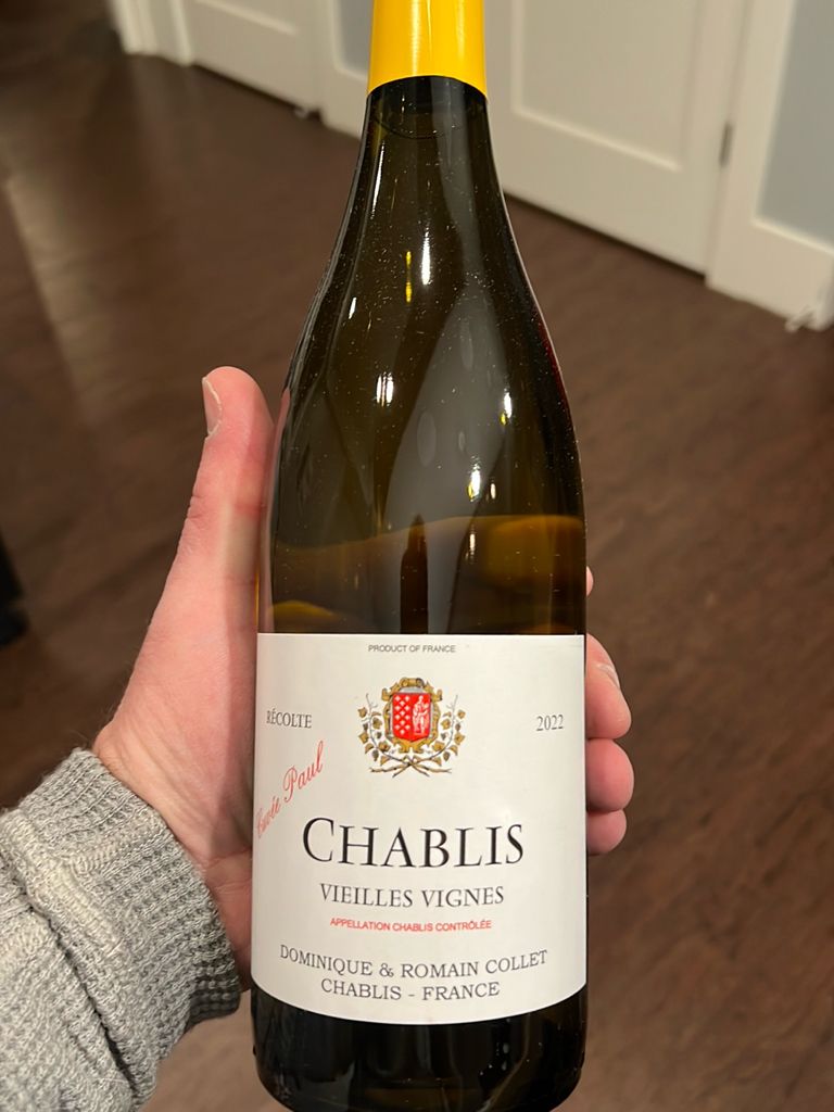2021 Dominique & Romain Collet Chablis Cuvée Paul VV - CellarTracker