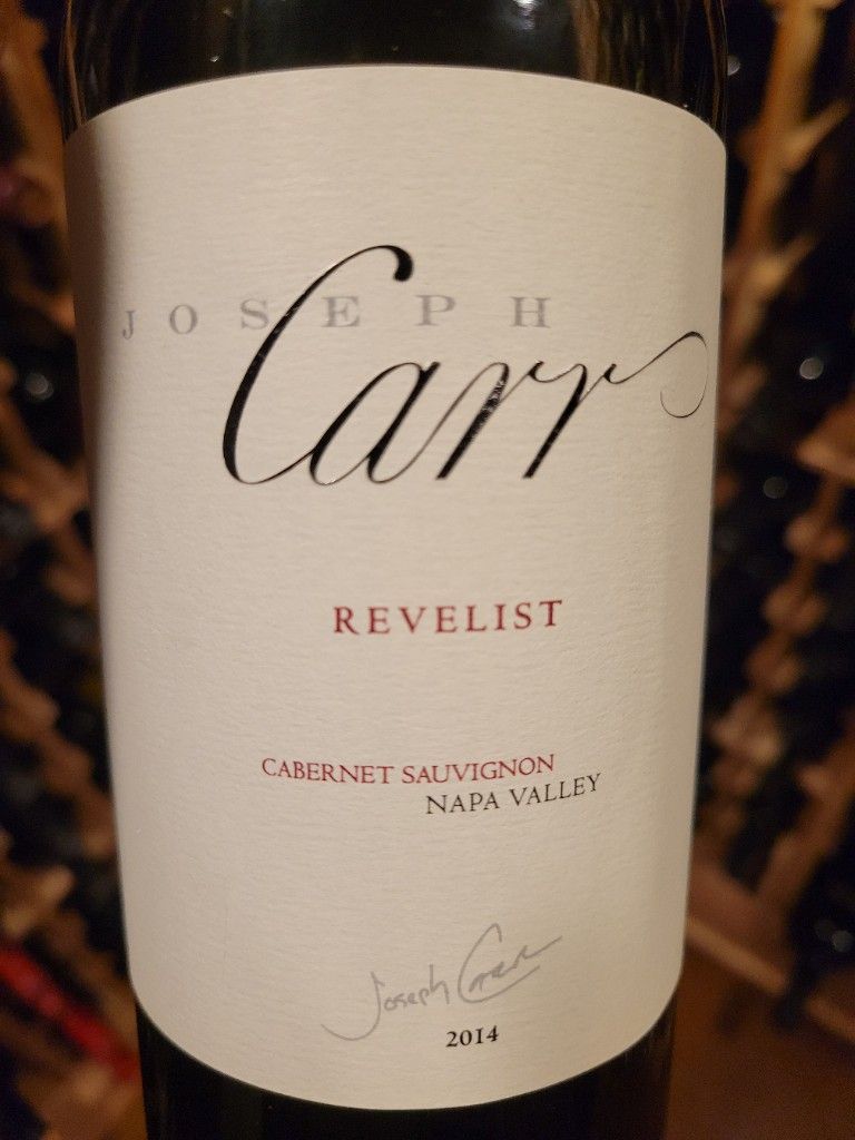 2014 Joseph Carr Sauvignon Revelist, USA, California, Napa Valley CellarTracker