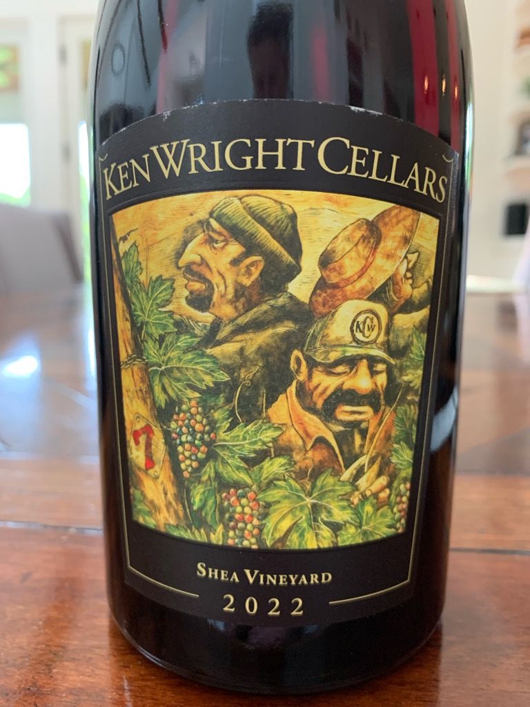 2022 Ken Wright Pinot Noir Shea Vineyard - CellarTracker