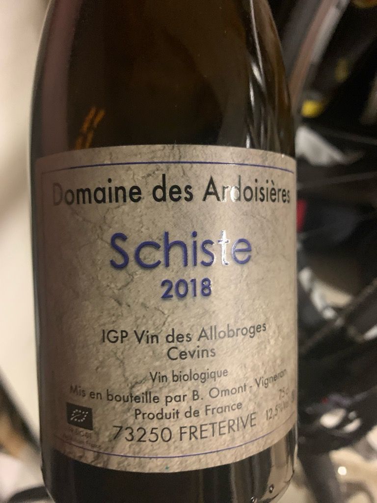 2018 Domaine des Ardoisières Argile Blanc, France, Savoie, Vin des ...