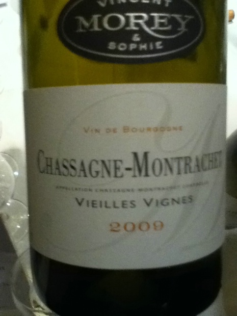 ワイン Vincent Morey Chassagne-Montrachet 2009 2009 Domaine Vincent and Sophie Morey Chassagne-Montrachet