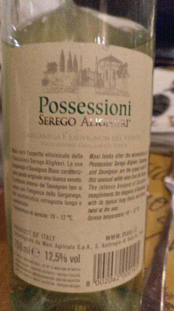 2017 Masi Serego Alighieri Possessioni Bianco CellarTracker