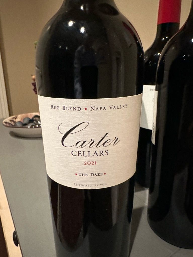 2021 Carter Cellars The Daze - CellarTracker