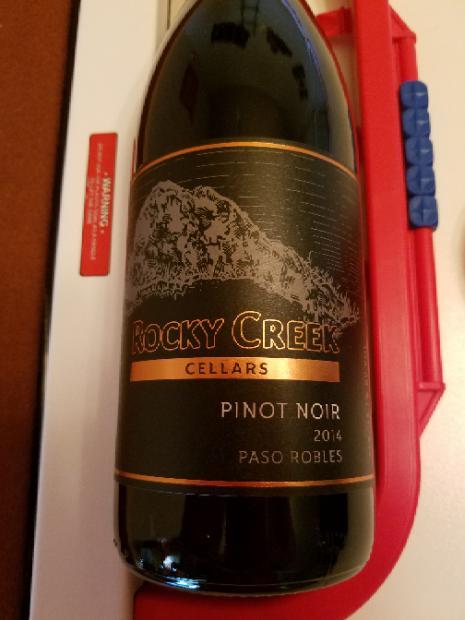 2018 Rocky Creek Cellars Pinot Noir, USA, California, Central Coast