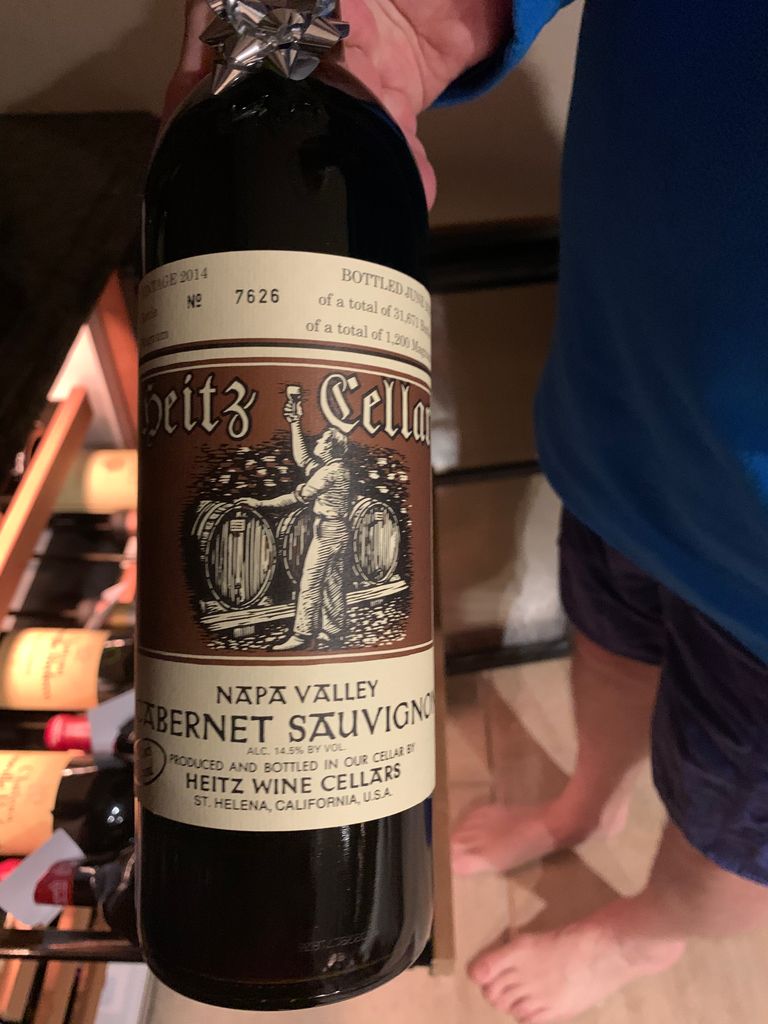 ワイン Heitz Cellars Cabernet Sauvignon 2012 2012 Heitz Cellar Cabernet Sauvignon Martha's Vineyard - CellarTracker