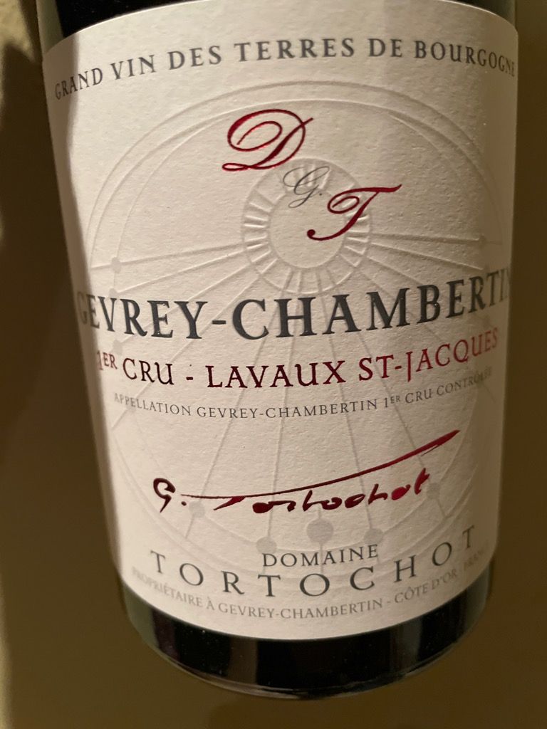2019 Domaine Tortochot Gevrey-Chambertin 1er Cru Lavaux St