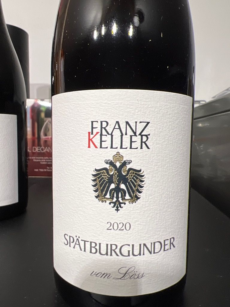 2021 Weingut Franz Keller Spätburgunder vom Löß, Germany, Baden ...