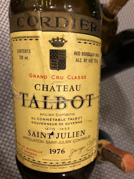 1976 Château Talbot - CellarTracker 1976 Château Talbot - CellarTracker