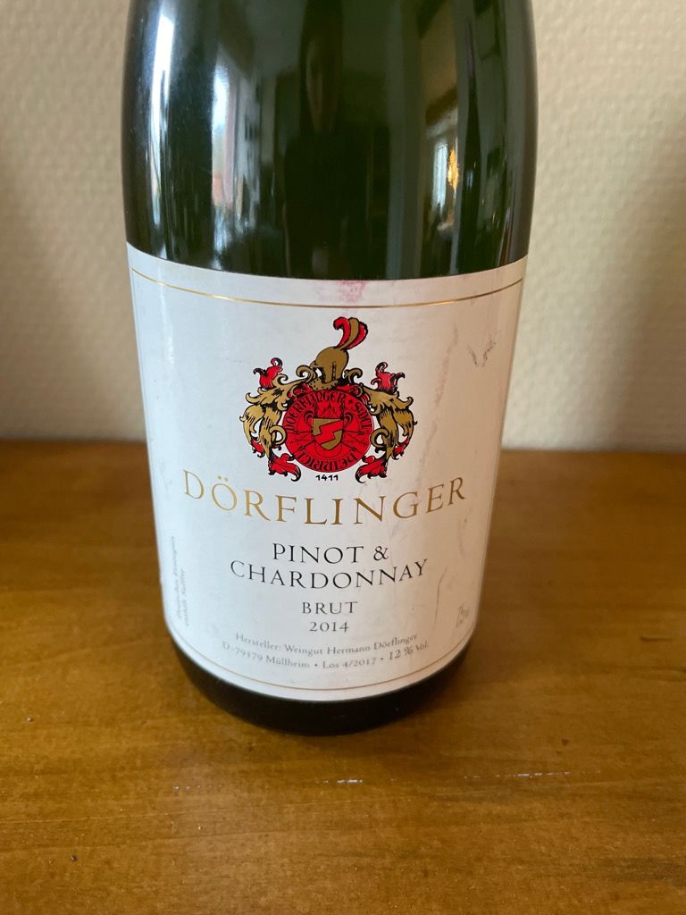 2014 Weingut Dörflinger Chardonnay Pinot Extra Brut, Germany, Baden ...