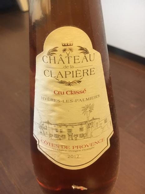 2005 Château de la Clapière Côtes de Provence Cru Classé Rosé