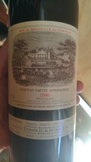 1986 Château Lafite Rothschild - CellarTracker