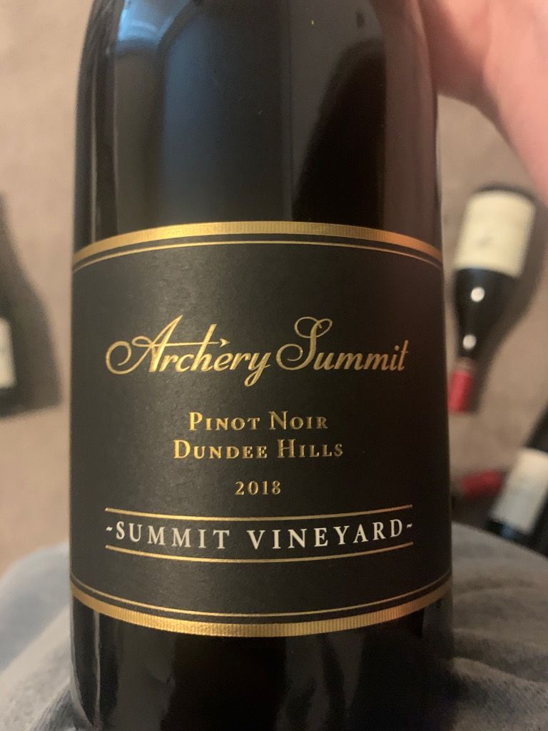 2018 Archery Summit Pinot Noir Archery Summit Estate, USA, Oregon