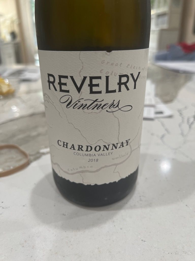 2017 Revelry Vintners Chardonnay, USA, Washington, Columbia Valley ...