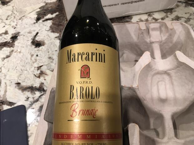 1996 Marcarini Barolo Brunate CellarTracker