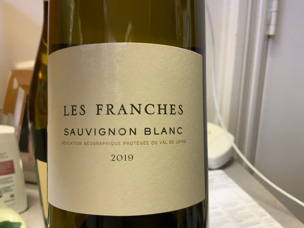 2019 Pascal Jolivet Sauvignon Blanc Val de Loire Les Franches, France ...