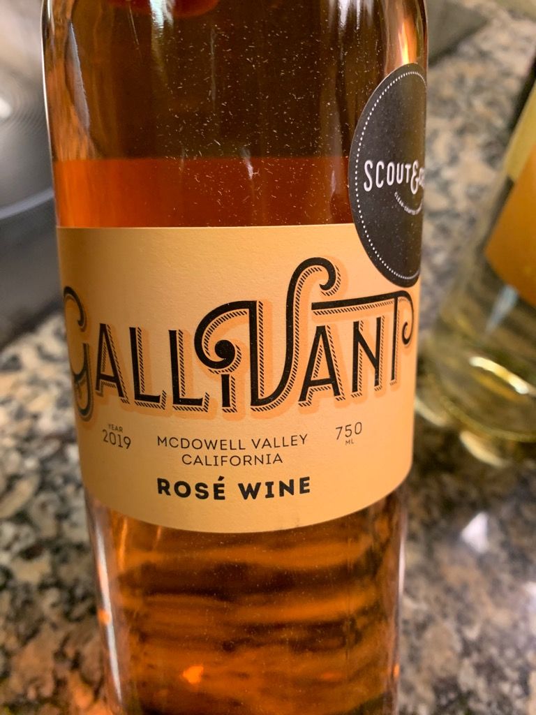 2019 Scout and Cellar Gallivant Rosé, USA, California, North Coast