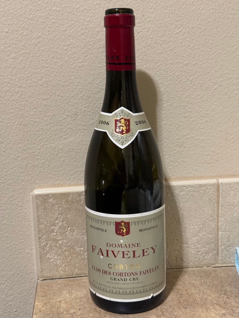 2006 Faiveley Corton-Clos des Cortons Faiveley - CellarTracker