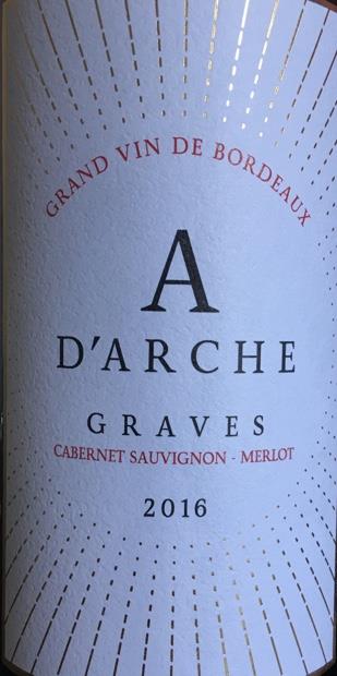 2016 Ch teau d Arche Graves CellarTracker